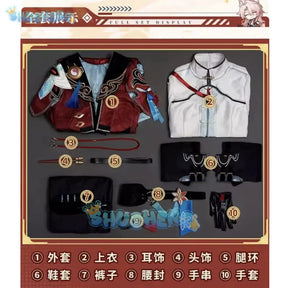 Shusheng Honkai: Star Rail Jiao Qiu Doctor Cosplay Costume Cos Game Anime Party Uniform Hallowen Play Role Clothes Clothing