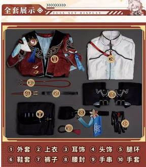 Shusheng Honkai: Star Rail Jiao Qiu Doctor Cosplay Costume Cos Game Anime Party Uniform Hallowen Play Role Clothes Clothing