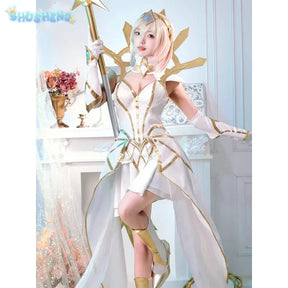 Shusheng LoL Lux The Big Element Makes Women Cosplay Costume Cos Game Anime Party Uniform Hallowen Play Role Clothes Clothing