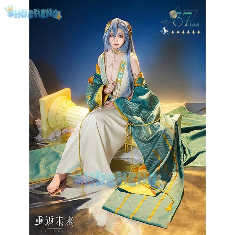 Shusheng Reverse:1999 37 Occultist Women Cosplay Costume Cos Game Anime Party Uniform Hallowen Play Role Clothes Dress