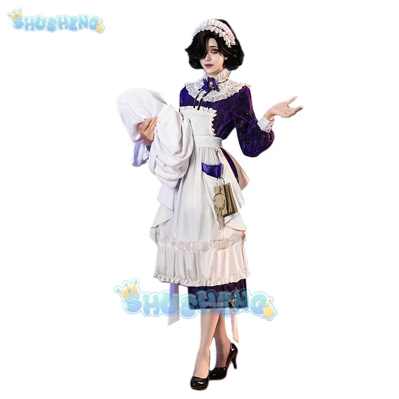 Shusheng Reverse:1999 Tuesday Christine Game Suit Lovely Maid Dress Uniform Cosplay Costume Halloween Party Role Play Outfit