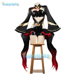 Shusheng Vsirtual Youtuber Houshou Marine Cosplay Costume Cos Game Anime Party Uniform Hallowen Play Role Clothes Clothing