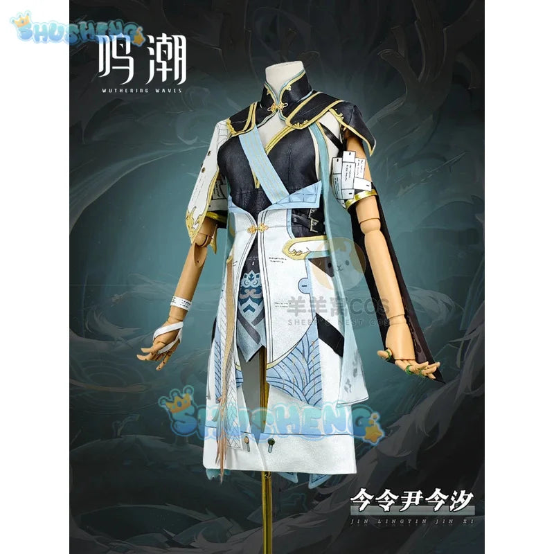 Shusheng Wuthering Waves Jinhsi Cosplay Costume Cos Game Anime Party Uniform Hallowen Play Role Clothes Clothing