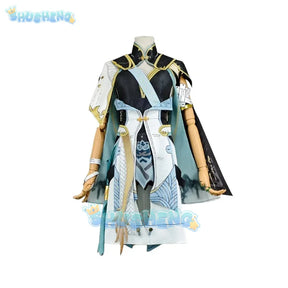 Shusheng Wuthering Waves Jinhsi Cosplay Costume Cos Game Anime Party Uniform Hallowen Play Role Clothes Clothing