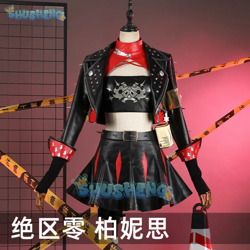 Shusheng Zenless Zone Zero Burnice Whita Cosplay Costume Cos Game Anime Party Uniform Hallowen Play Role Clothes