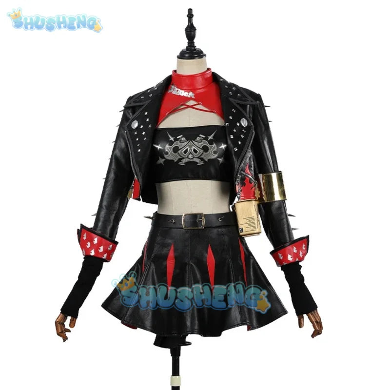 Shusheng Zenless Zone Zero Burnice Whita Cosplay Costume Cos Game Anime Party Uniform Hallowen Play Role Clothes