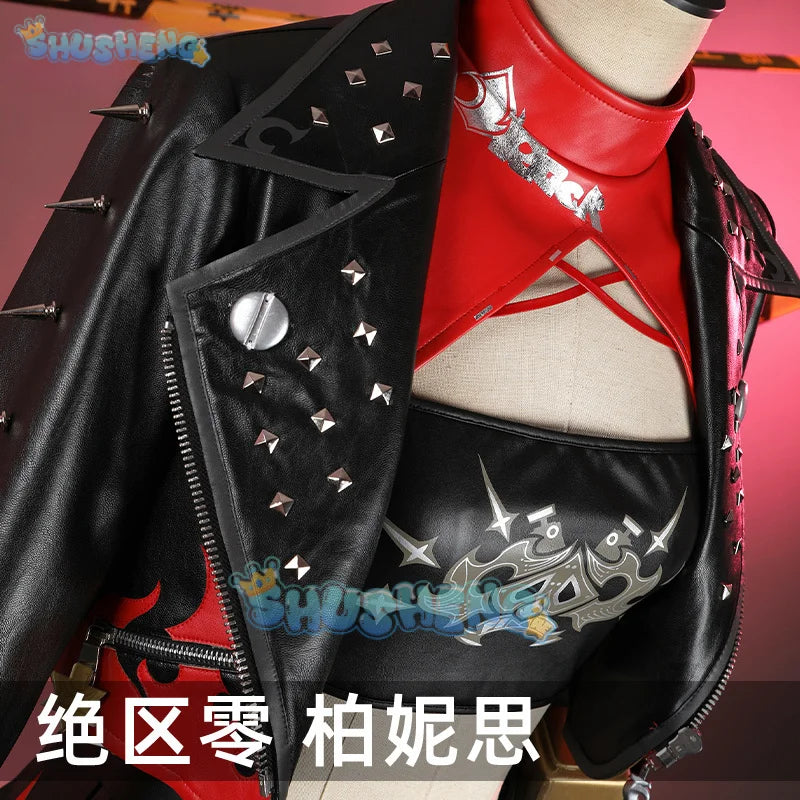 Shusheng Zenless Zone Zero Burnice Whita Cosplay Costume Cos Game Anime Party Uniform Hallowen Play Role Clothes