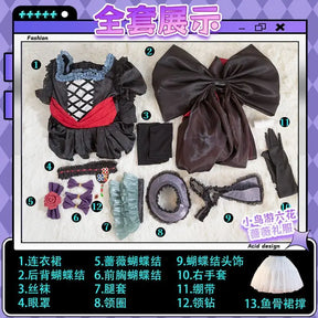 Takeanashi Rikka cosplay costume wig bag anime chuunibyou demo fastener GA Shitai love chulinbyo New in stock dress for women gi