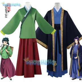 The Apothecary Diaries Maomao Jinshi clothing game anime cosplay costume