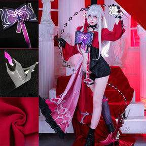 Thelema Cosplay Honkai Impact 3 Costume Fashion Uniform Game Suit Halloween Carnival Party Outfit Women New spot stocks