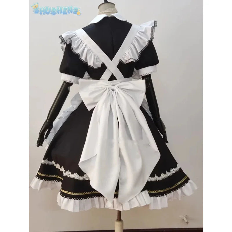 Touhou Project Kirisame Marisa Dress Cosplay Costume Cos Game Anime Party Uniform Hallowen Play Role Clothes Clothing