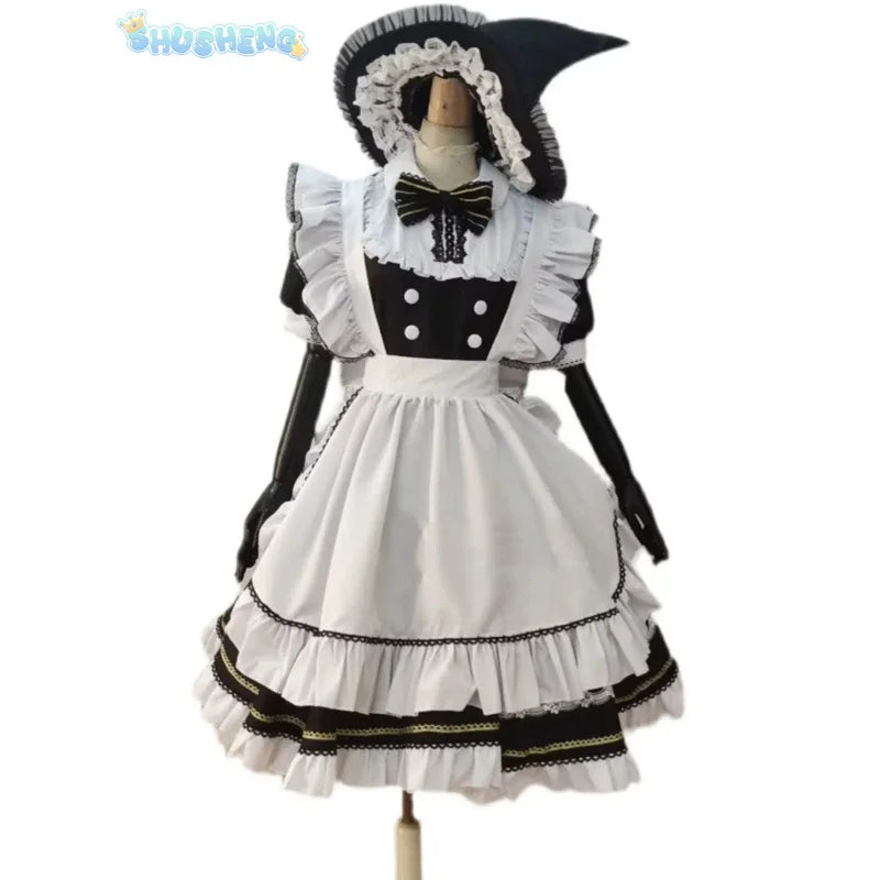 Touhou Project Kirisame Marisa Dress Cosplay Costume Cos Game Anime Party Uniform Hallowen Play Role Clothes Clothing