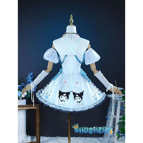 U-Official Cosplay Game Arknights U-Official Eureka Cosplay Costume Dress Wig Anime Role Play Carnival Party Suits