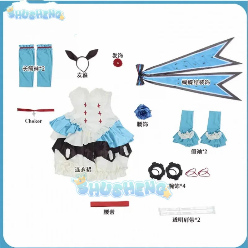 Umamusume: Pretty Derby Yamanin Zephyr Decisive Suits Dress Cosplay Costume  Anime Party Uniform Hallowen Play Role Clothes