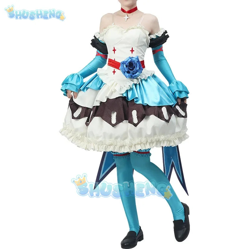 Umamusume: Pretty Derby Yamanin Zephyr Decisive Suits Dress Cosplay Costume  Anime Party Uniform Hallowen Play Role Clothes