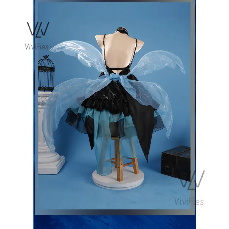 Vluo singer Tianyi Butterfly series cosplay costume woman dress Christmas gift outfits anime cos costumes Lolita gorgeous dress