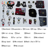 Wriothesley Cosplay Genshin Impact Cosplay Kostüm Mann Uniform Halloween Bühnenshow Anzug Cosplay 