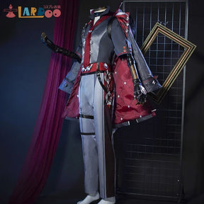 Wriothesley Cosplay Genshin Impact Cosplay Kostüm Mann Uniform Halloween Bühnenshow Anzug Cosplay 