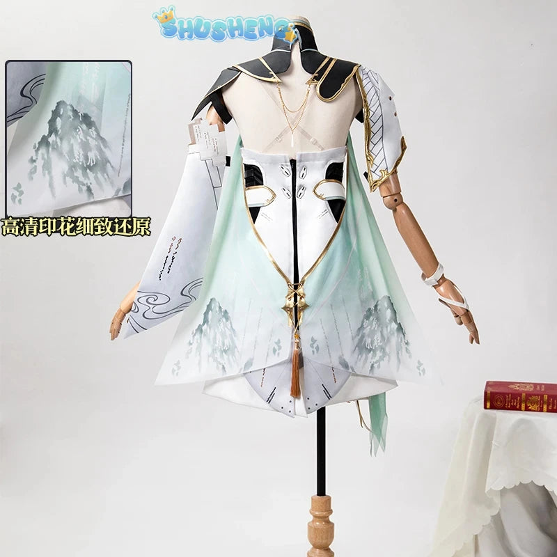 Wuthering Waves Jinhsi Women Cosplay Costume Cos Game Anime Party Uniform Hallowen Play Role Clothes Clothing