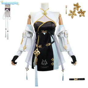 Wuthering Waves Yangyang Baizhi Game Suit Sweet Lovely Uniform Cosplay Costume Halloween Carnival Party Role Play Outfit Women