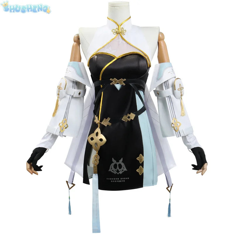 Wuthering Waves Yangyang Baizhi Game Suit Sweet Lovely Uniform Cosplay Costume Halloween Carnival Party Role Play Outfit Women