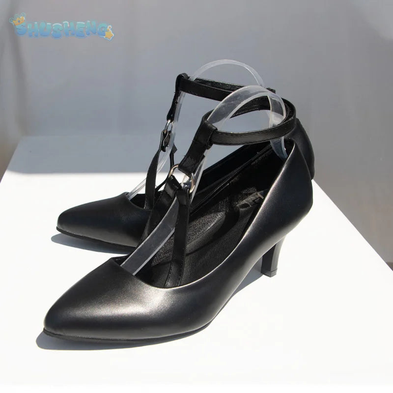 Wuthering waves changli cosplay shoes sexy girl halloween christmas high heels customization