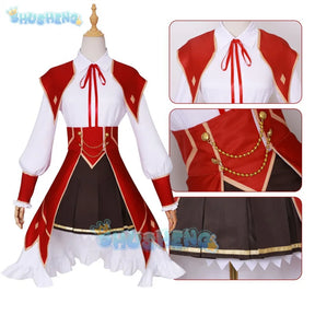 Yumiella Dolkness Cosplay Costume Villainess Level 99 ~I May Be The Hidden Boss But I'm Not The Demon Lord School Uniform