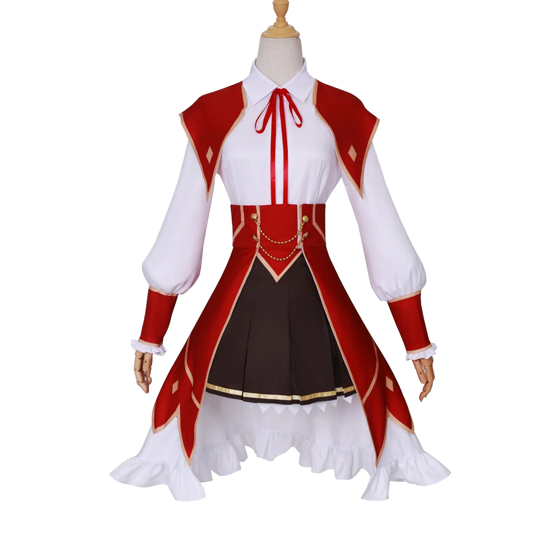 Yumiella Dolkness Cosplay Costume Villainess Level 99 ~I May Be The Hidden Boss But I'm Not The Demon Lord School Uniform