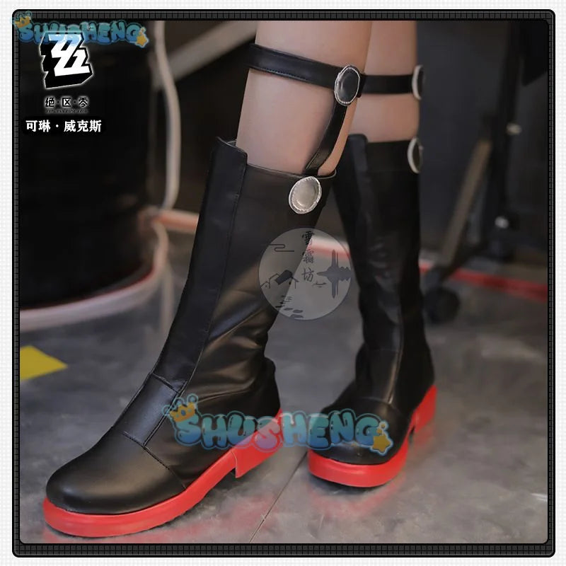 Zenless Zone Zero Cos Corin Wickes Cosplay Anime Spiel Charakter Requisiten Schuhe 