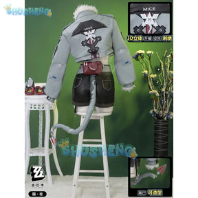 Zenless Zone Zero Jane Doe Game Suit Lovely Uniform Cosplay Costume Halloween Party Role Play Outfit Women S-XXL