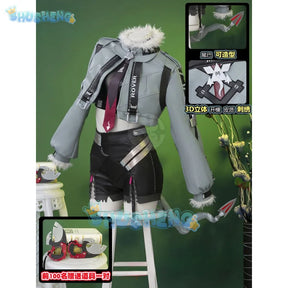 Zenless Zone Zero Jane Doe Game Suit Lovely Uniform Cosplay Costume Halloween Party Role Play Outfit Women S-XXL