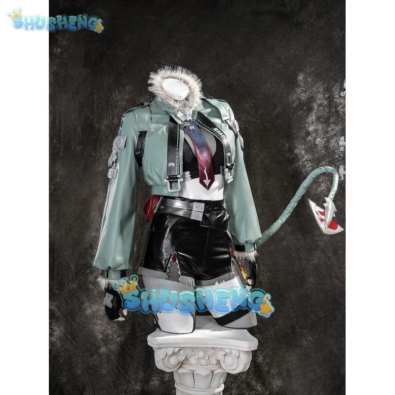 Zenless Zone Zero Jane Doe Game Suit Sweet Lovely Uniform Cosplay Costume Halloween Party Role Play Outfit Women