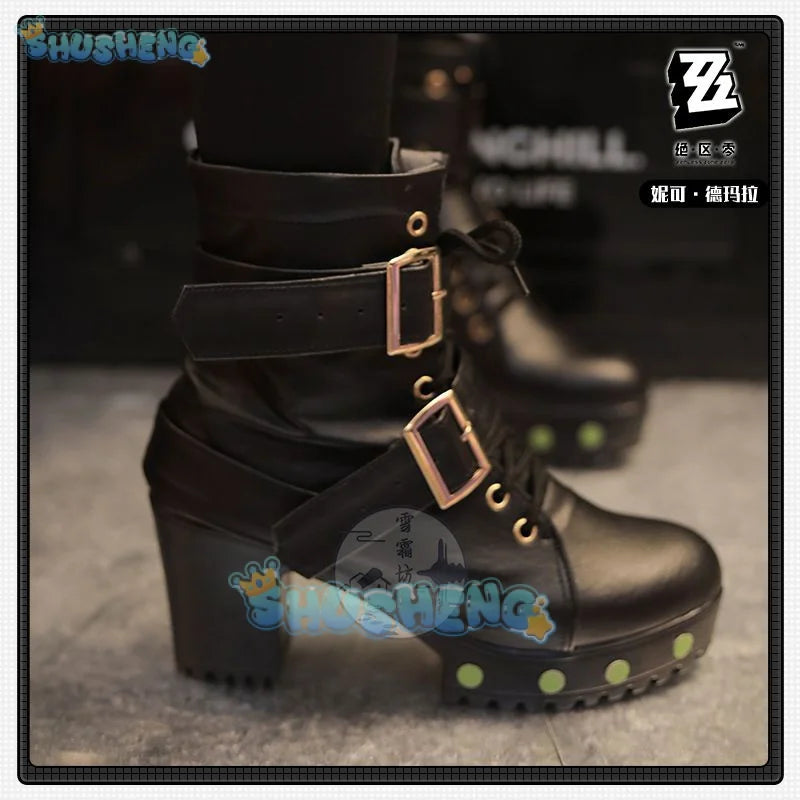 Zenless Zone Zero Cos Nicole Demara Cosplay Anime Charakter Requisiten Schuhe 