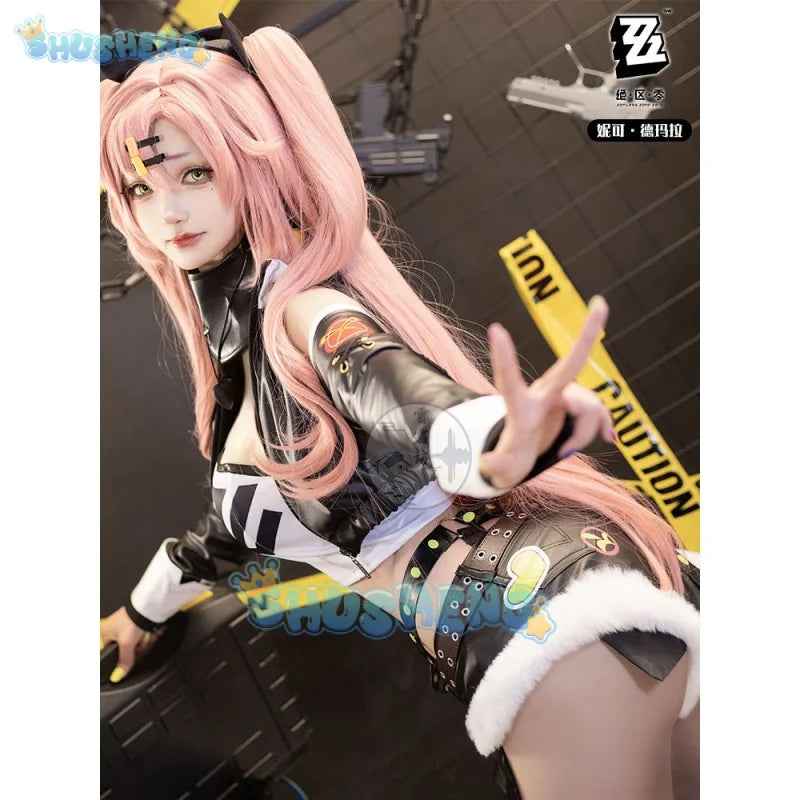 Zenless Zone Zero cos Nicole Demara cosplay Full set of game costumes for women