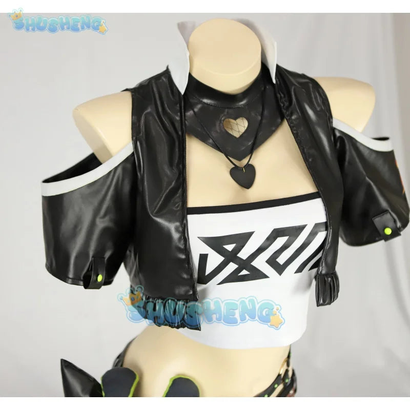 Zenless Zone Zero cos Nicole Demara Cosplay Vollständiges Set an Spielkostümen für Frauen 