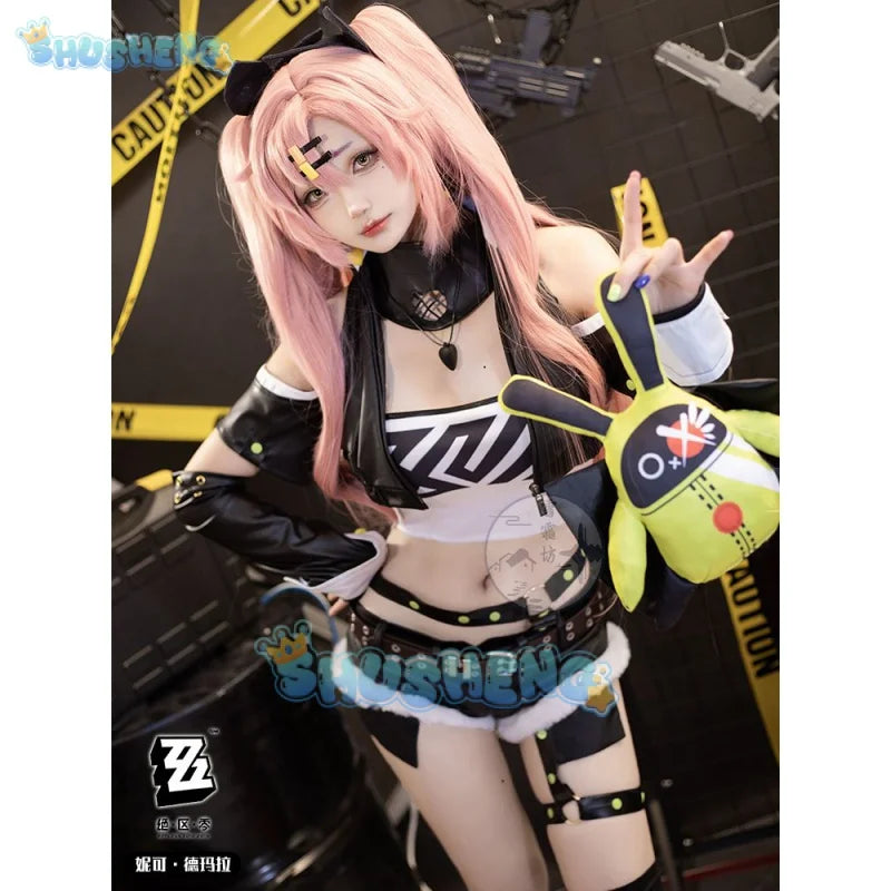 Zenless Zone Zero cos Nicole Demara cosplay Full set of game costumes for women