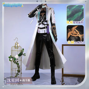 Love and Deepspace Cosplay Xavier Costume Abysswalker Uniform Halloween Party Women Men Props Shusheng