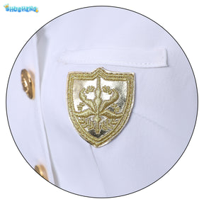 Anime BanG Dream! Ave Mujica Wakaba Mutsumi Cosplay Costume Japan South Korea White School Uniform Dress Wig Woman Kawaii Suit