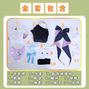 Anime VTuber Kagura Nana Cosplay Costume Artist Skin Sweet Lovely Uniform Dress Carnival Party Role Play Clothing New