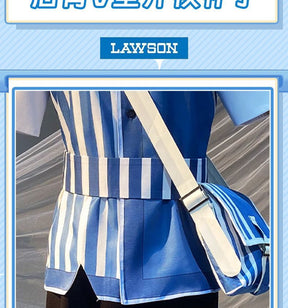 Game Identity V Cosplay Costumes Postman Victor Grantz Cosplay Costume Survivor Uniform Suits Clothes Blue Uniform