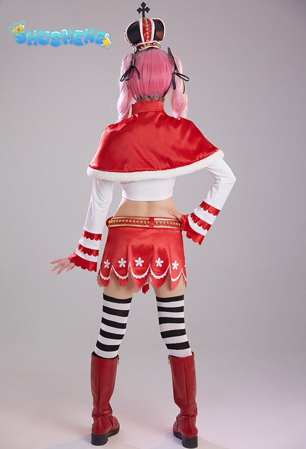 ONE PIECE Perona Cos Costume Mononoke Princess Cosplay Christmas Suit Anime Female Costume Performance Costume Helloween