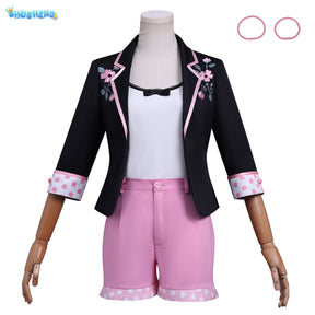 Dupain Cheng Cosplay Costume Miraculous S6 Marinette Clumsy Girl Wig Skirt Women Halloween Party Anime Event Roleplay Uniform