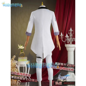 Shusheng Argenti Cosplay Costume Game Honkai: Star Rail Concert Handsome Uniform Suit Halloween Party Outfit Men S-XXL New