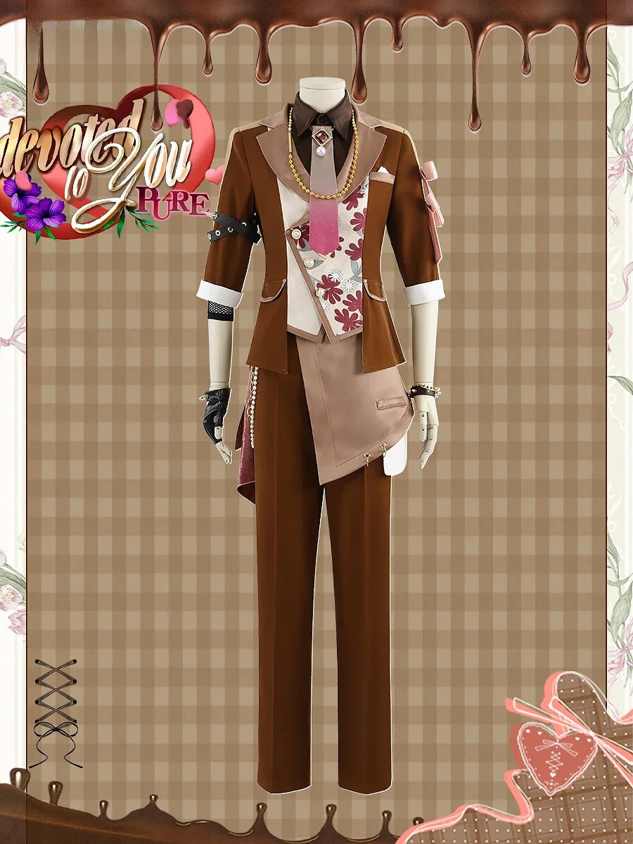 Ensemble Stars Devoted to you Koga Hajime Kazehaya Tatsumi Amagi Hiiro Souma Kanzaki Mikishima Madara Ideal Pure Cosplay Costume