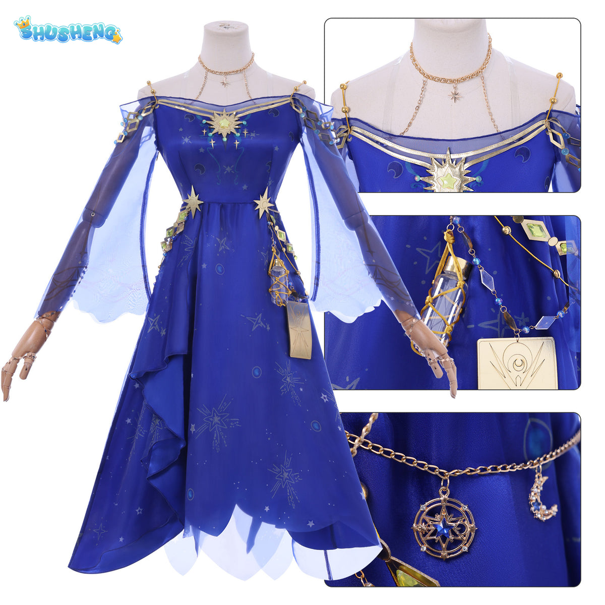 Game Identity V Cosplay Ada Mesmer Costume Purple Dress Elegant Clothes Psychologist Role Play Outfit Full Set for Women