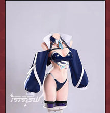 Shusheng-R Game Azur Lane USS New Jersey Racing Suit  Cosplay Costume S-XXL