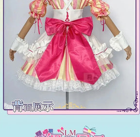 Anime Manaka Laala Pripara Cosplay Costume New Sweet Lolita Dress Wig Accessories Props Uniform Men and Women Cute Maid Set