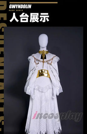 Game DARK SOULS Gwyndolin Cosplay Costume Halloween Carnival new men women dress prop accessories fantasy fashion uniform S-XXL