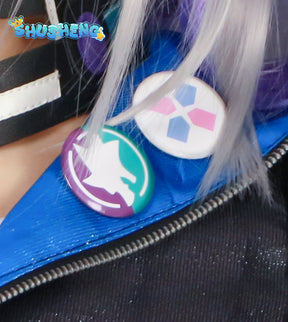 Silver Wolf Honkai Star Rail Costume Cosplay Game Uniform Glasses Star Hunter Hacker Halloween Party Carnival