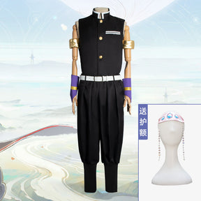 Halloween Demon Slayer c Japanese Anime os Demon Slayer Team Uniform Sound Pillar Yuuzou Tengen cosplay Clothing